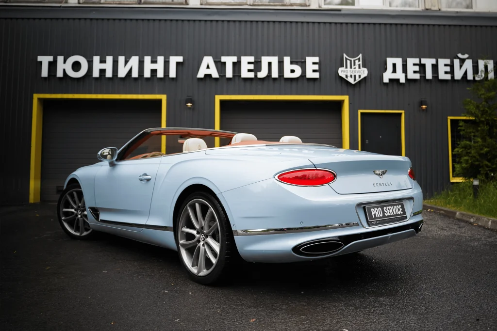 Bentley Continental — полировка кузова, фото 4