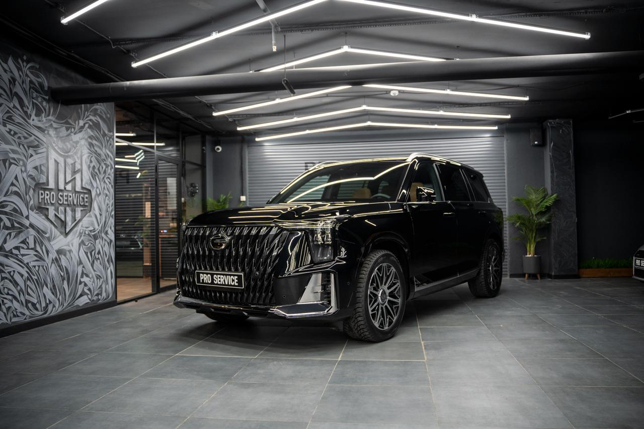 GAC GS8 — готовый автомобиль в студии