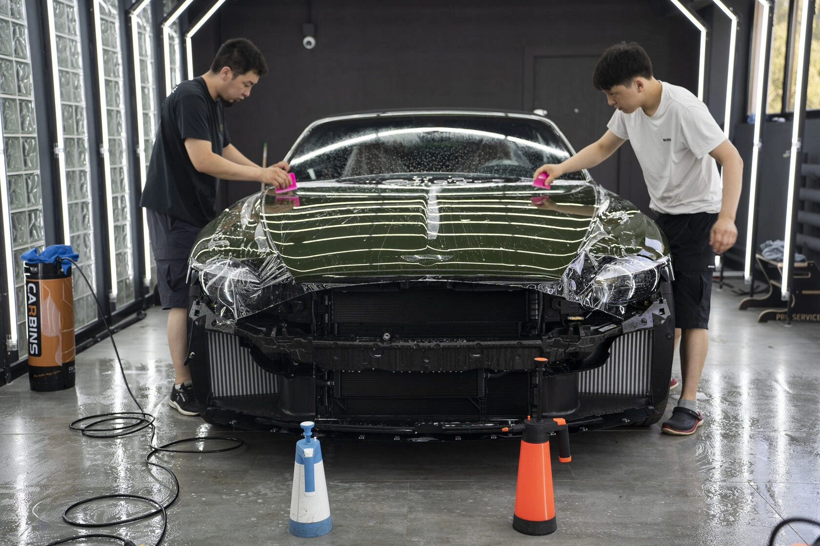 Bentley Continental GT — защитная оклейка: фото работы PRO Service — 5