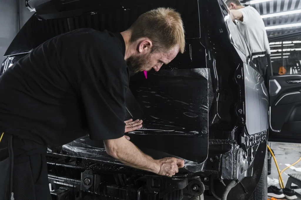 Cadillac Escalade — матовая защита: фото работы PRO Service — 4