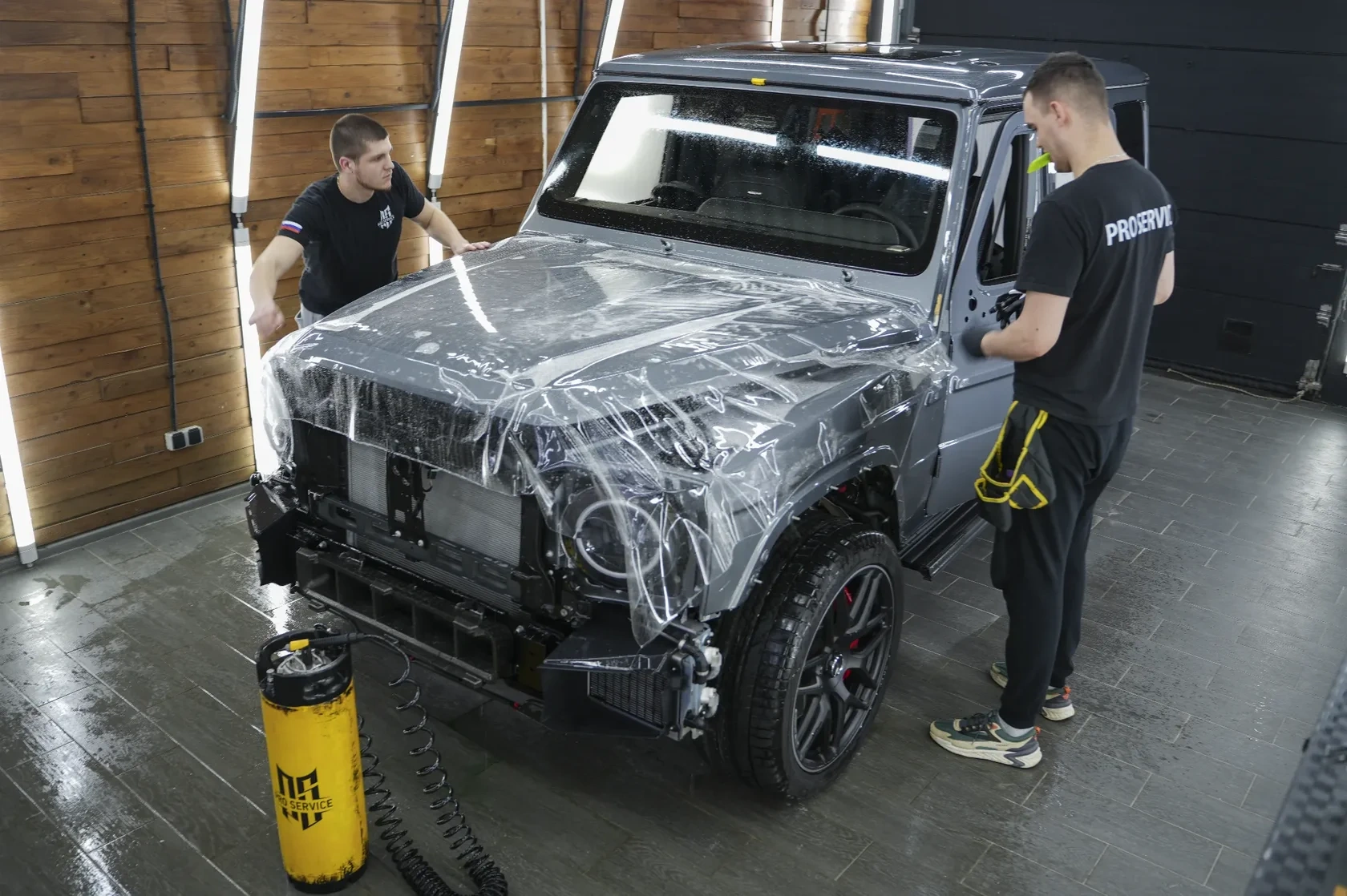 Mercedes-Benz G-Class — защита и дооснащение: фото работы PRO Service — 6