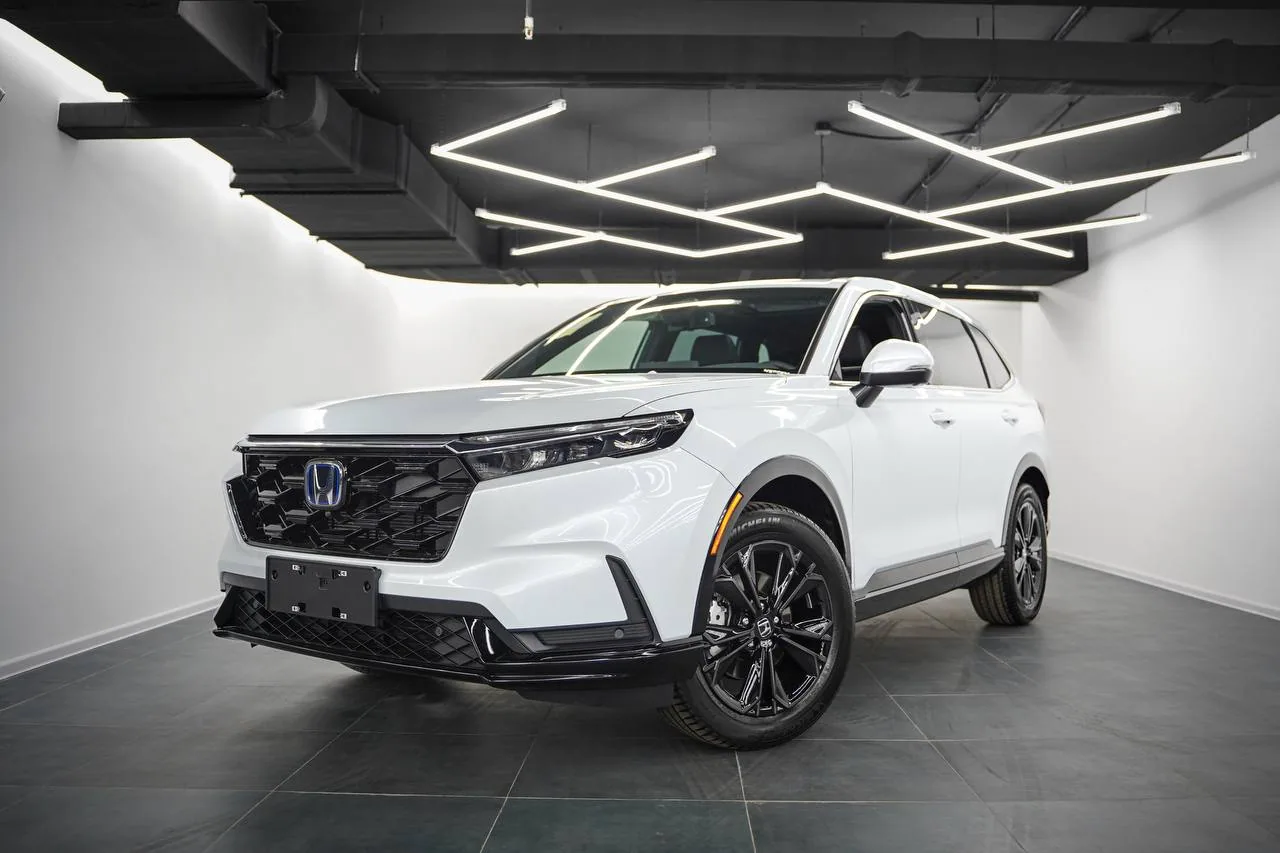 Белый Honda CR-V до смены цвета