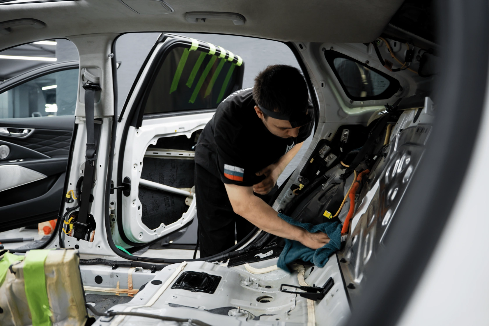 Kia K900 — шумоизоляция и акустика: фото работы PRO Service — 3
