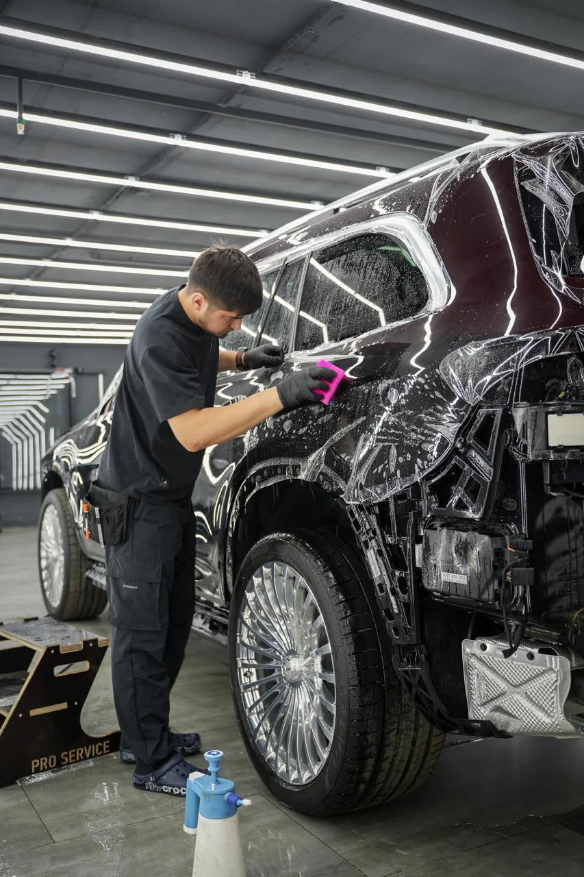 Mercedes-Maybach GLS — кузов, хром и салонный глянец: фото работы PRO Service — 5