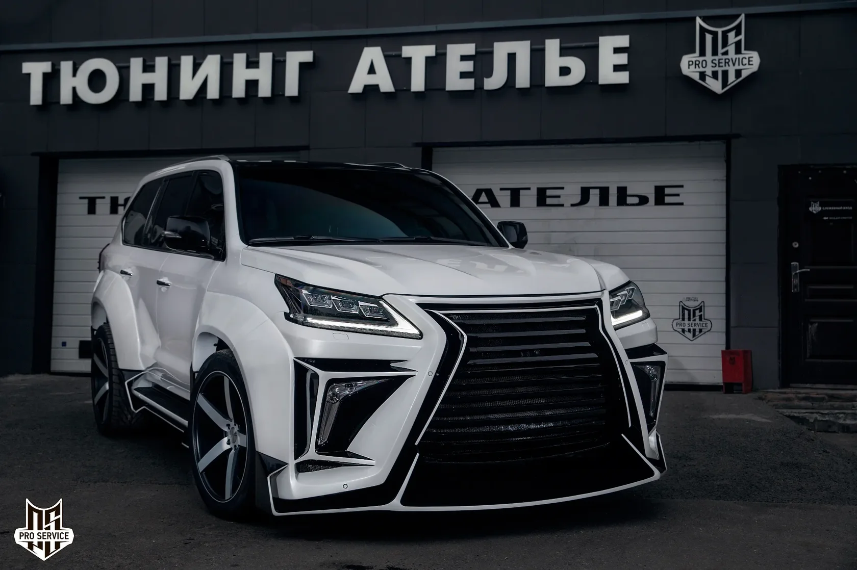 Lexus LX570 Verge — рестайлинг и тюнинг, фото 2