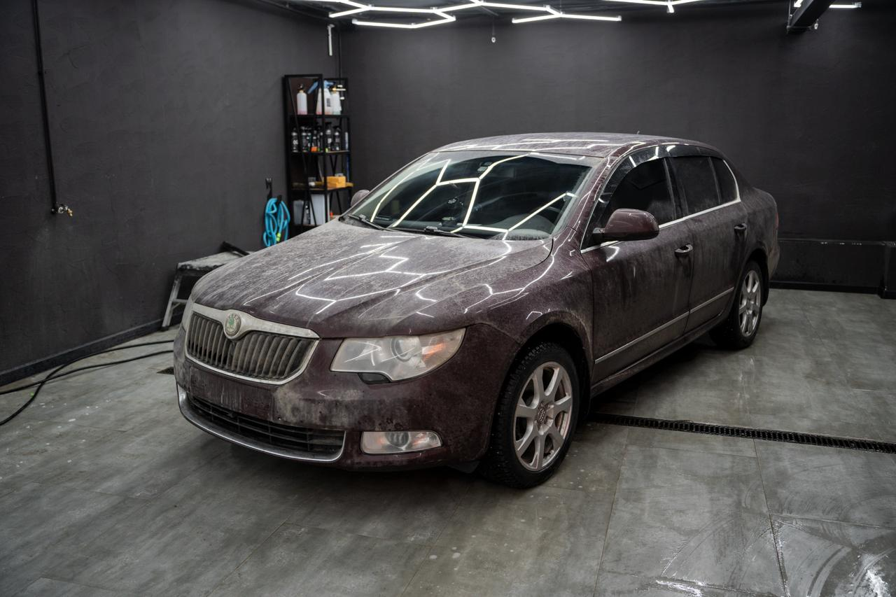 Škoda Superb — детейлинг и керамика, фото 2