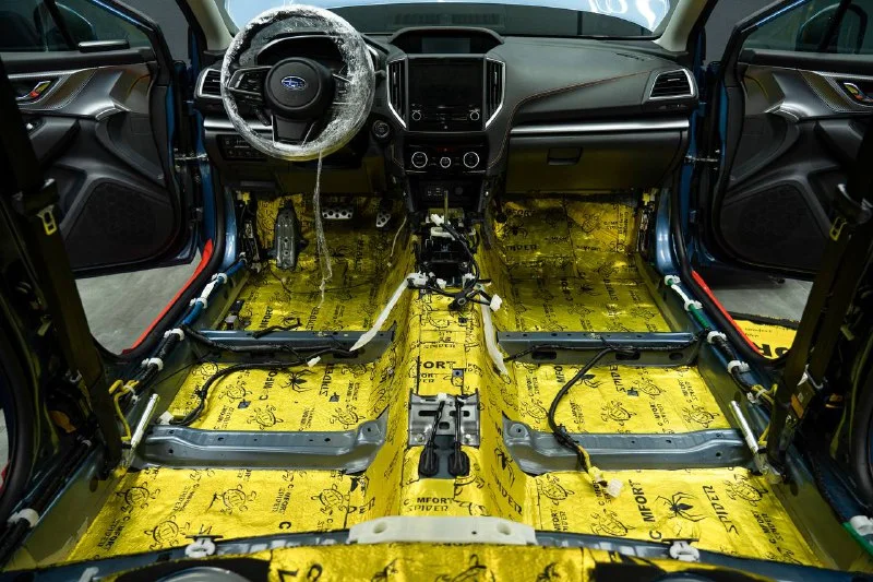 Subaru XV — шумоизоляция, фото 3