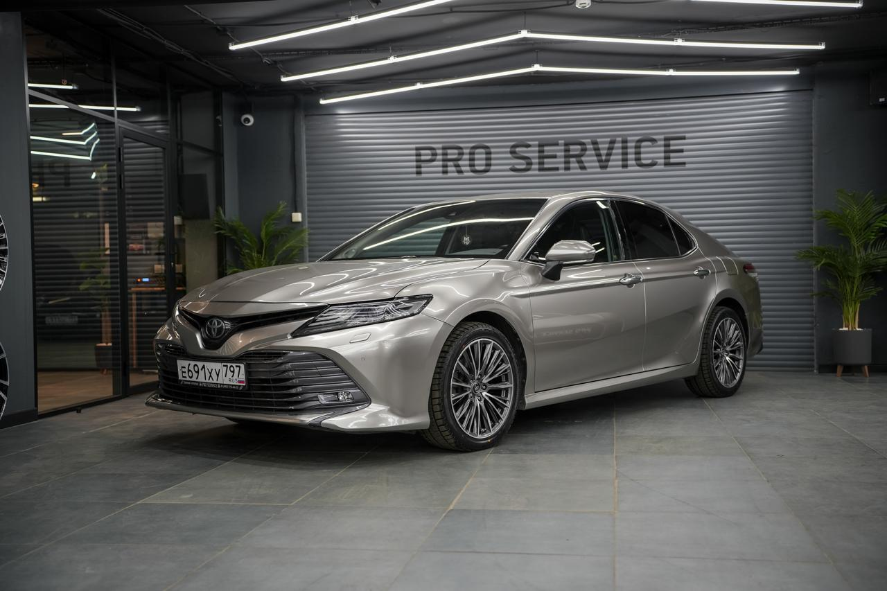 Toyota Camry — автомобиль после смены цвета
